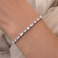 Pulsera Mujer in Plata 28C5534R.BIANCO